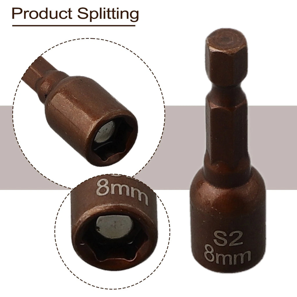 Hex Shank Driver Adapter Socket Tool for Universal Use