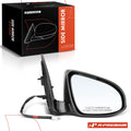 Passenger Power Mirror with Manual Folding for Dodge Ram 1500 (2009-2010)