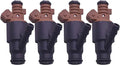 Set of 4 Fuel Injectors 0280150501 for BMW 318i 318is (1994–1995)