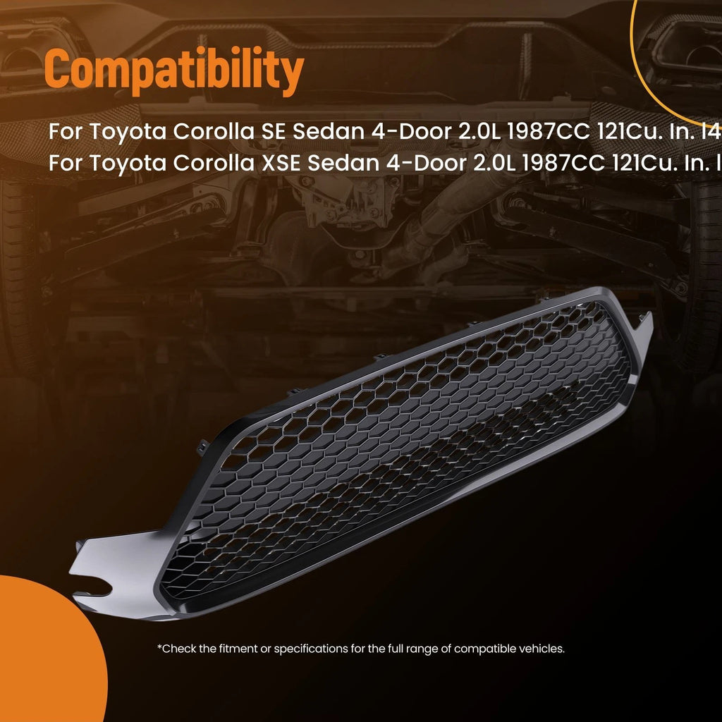Cooling Grille Set for Toyota Corolla (2020-2022)