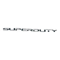 Matte Black Tailgate Insert Letters for 2025 Ford Super Duty Platinum