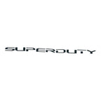 Matte Black Tailgate Insert Letters for 2025 Ford Super Duty Platinum