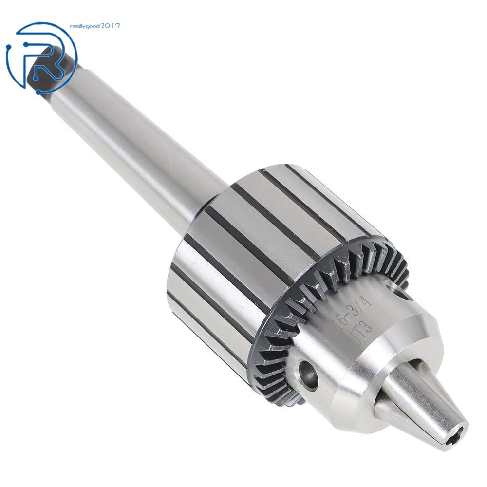 3/4" Heavy Duty Drill Press Chuck for MT3 Taper Machines