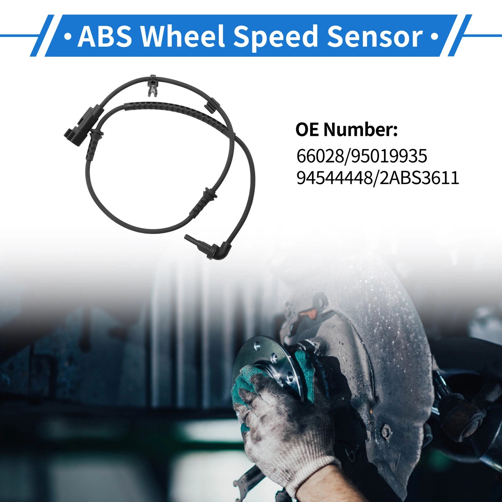 ABS Wheel Speed Sensor for Chevrolet Sonic (No. 66028/95019935/94544448)