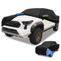 Waterproof Car Cover for Toyota Tacoma Double Cab (2005–2023) Black Blue