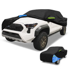 Waterproof Car Cover for Toyota Tacoma Double Cab (2005–2023) Black Blue