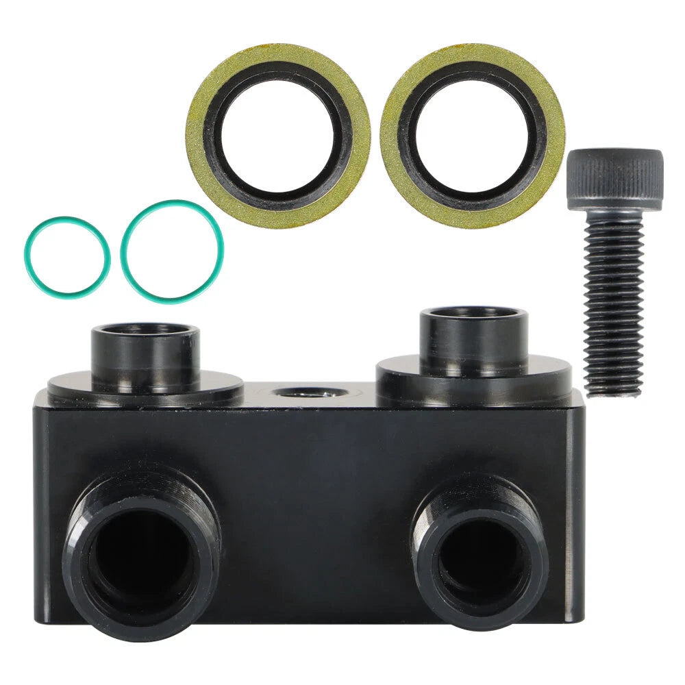 A/C Compressor Adapter for LSX LS1 Swap (CNC Machined)