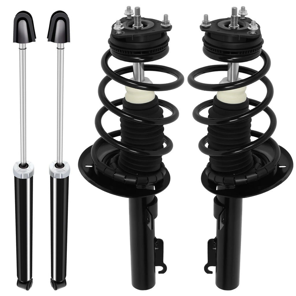 Set of 4 Loaded Complete Struts & Shocks for Ford Focus (2008–2011)