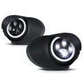 Paw Print Style Clear Projector Lens Fog Lights for Sequoia/Tacoma/Tundra (2004–2017)
