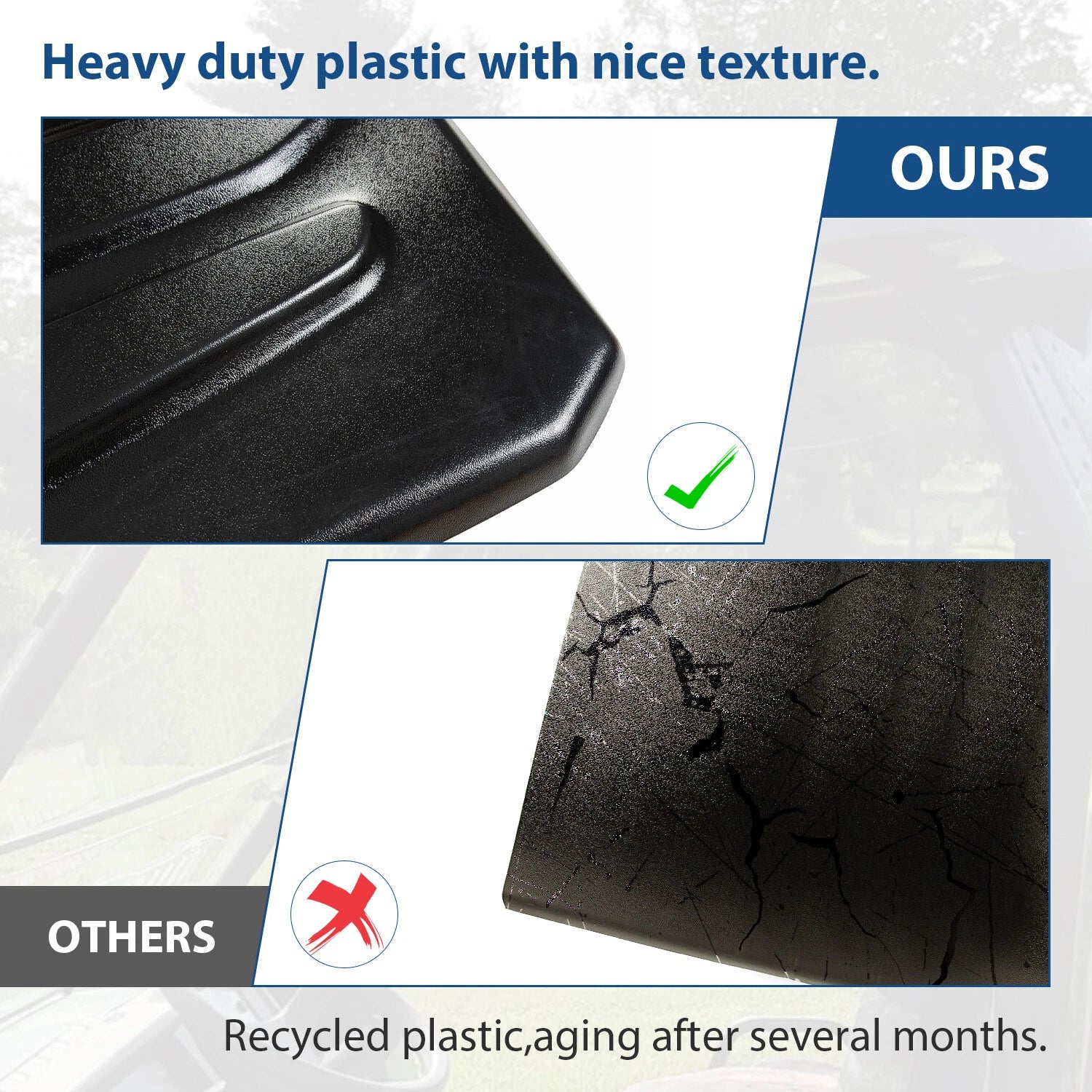Polyethylene Hard Top Roof for Polaris Ranger 500 XP700 XP800 (2005–2019)
