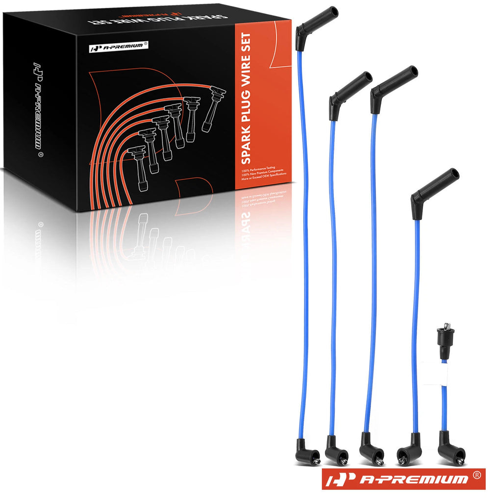 Set of 5 Spark Plug Wire Sets for Mitsubishi Mirage (1991–2002)
