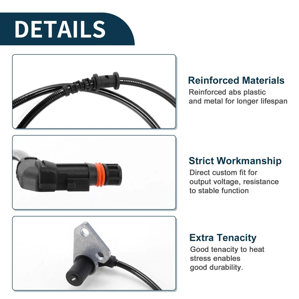ABS Wheel Speed Sensor No. 2105409008 for Mercedes-Benz E420 (1997–1997)