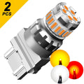2X AUXITO 3157 3156 LED 6500K Backup Reverse Light Bulbs 2400LM