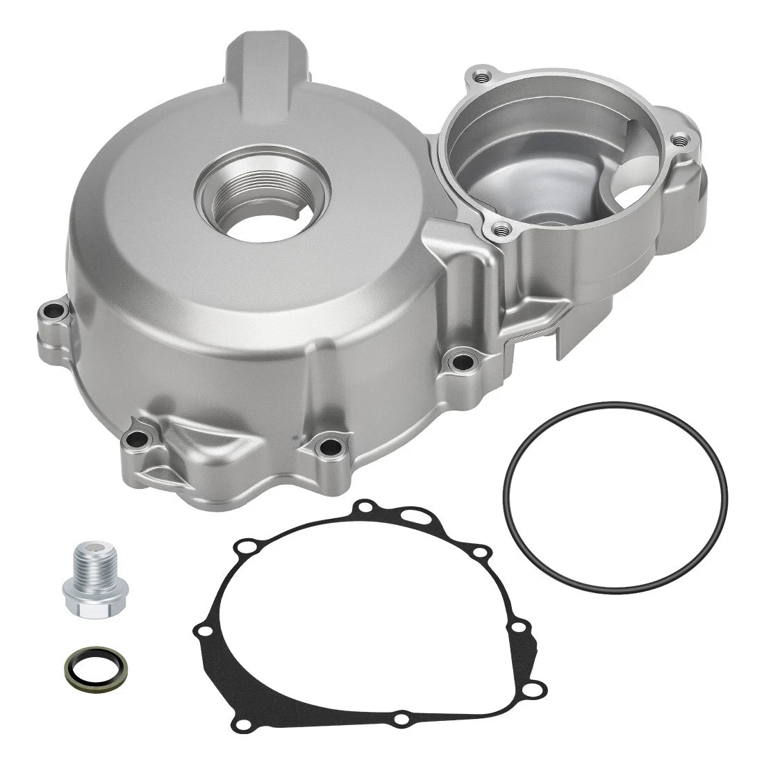 Left Engine Stator Cover & Gasket for Suzuki DRZ400 S SM (2000–2023) 11351-29F60 11483-29F00