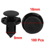 100Pcs Push Type Mudguard Retainer Bumper Clip MR200300 for Mitsubishi Honda