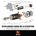 Starter for AIFO Engine & Marine 8060 8061 8065 (W/ 5.2, 5.5 Engines)