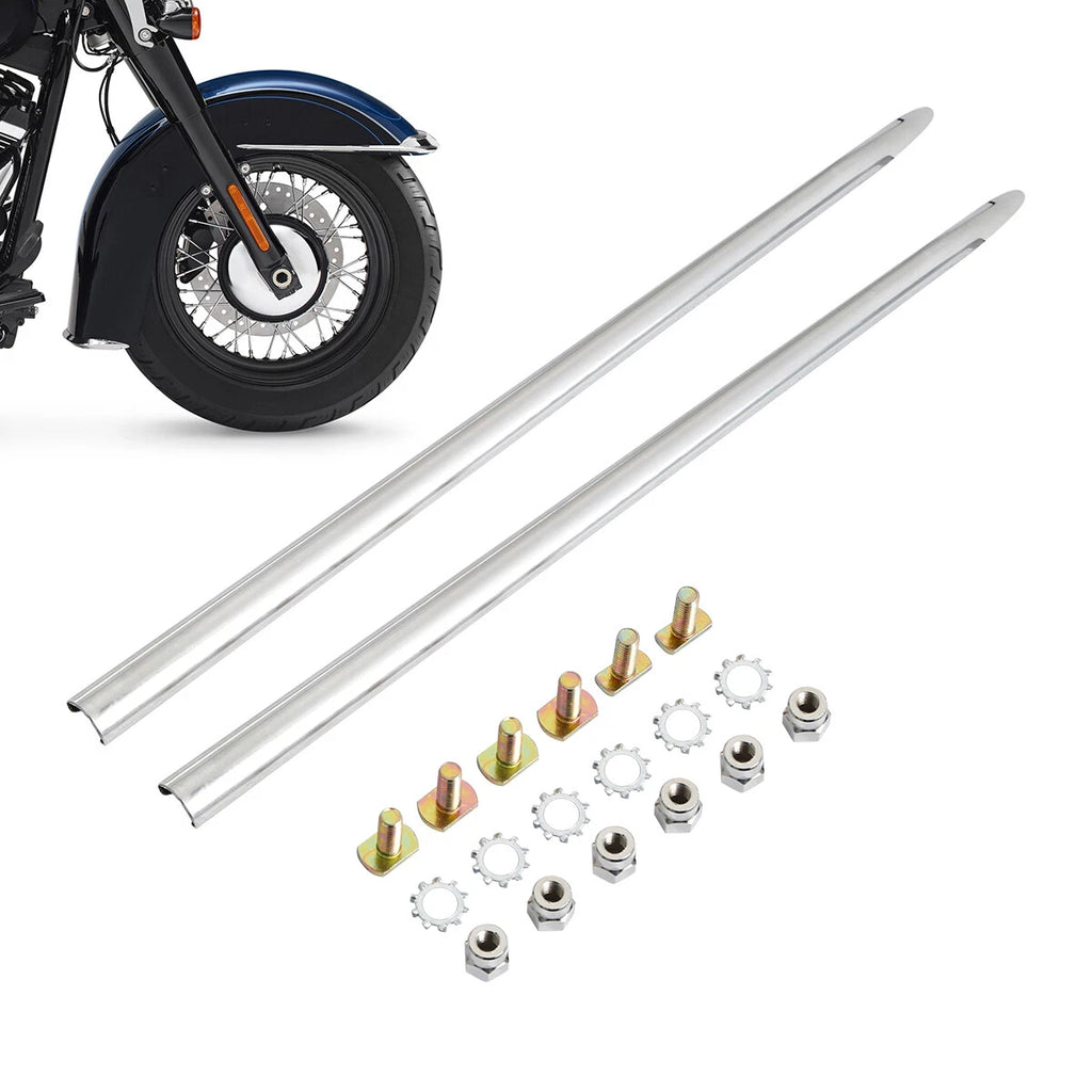 Front Fender Spear Trims for Harley Touring (1982–2013) & Heritage Softail Classic (1986–2017)