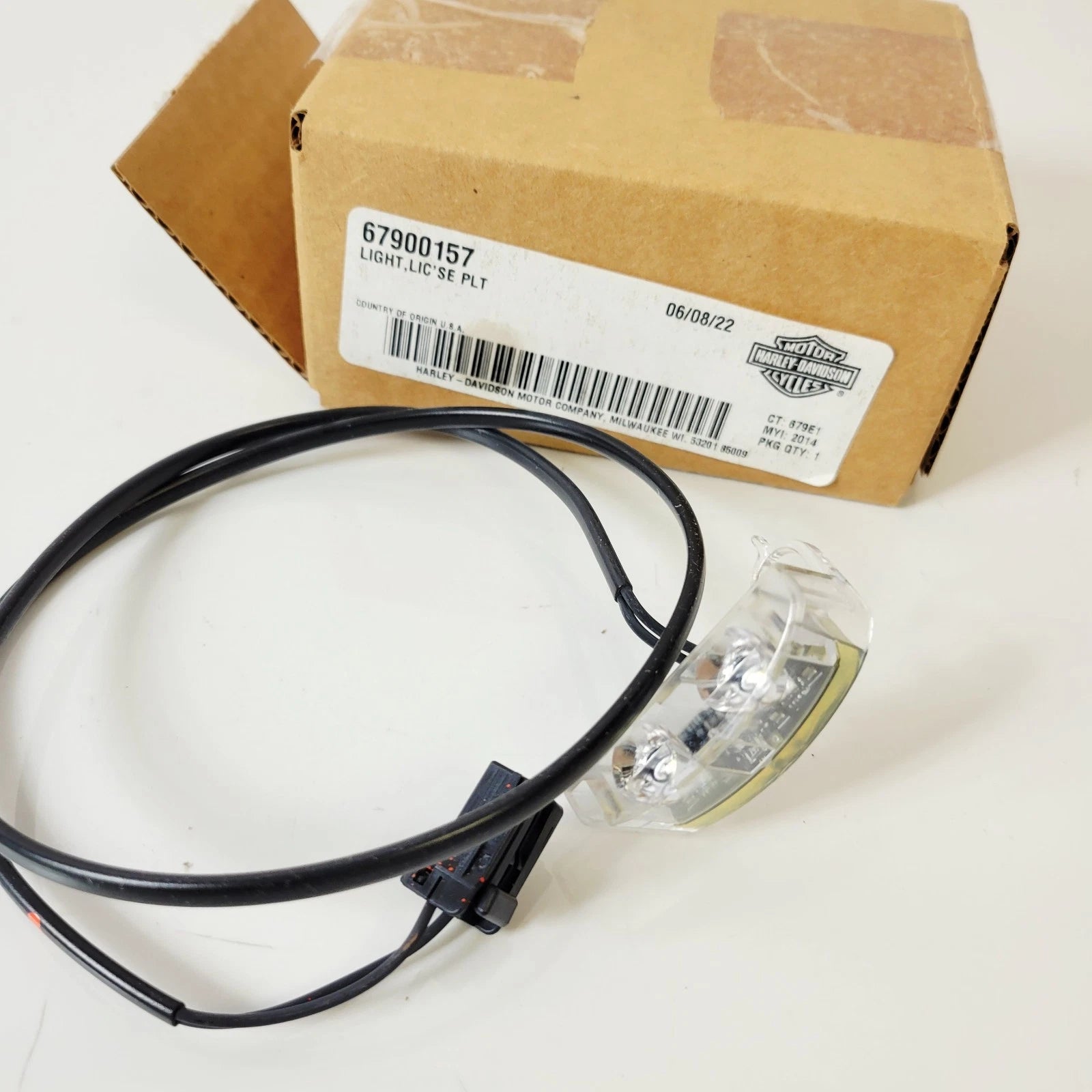 License Plate Light for Harley-Davidson Sportster (2014–2022) 67900157