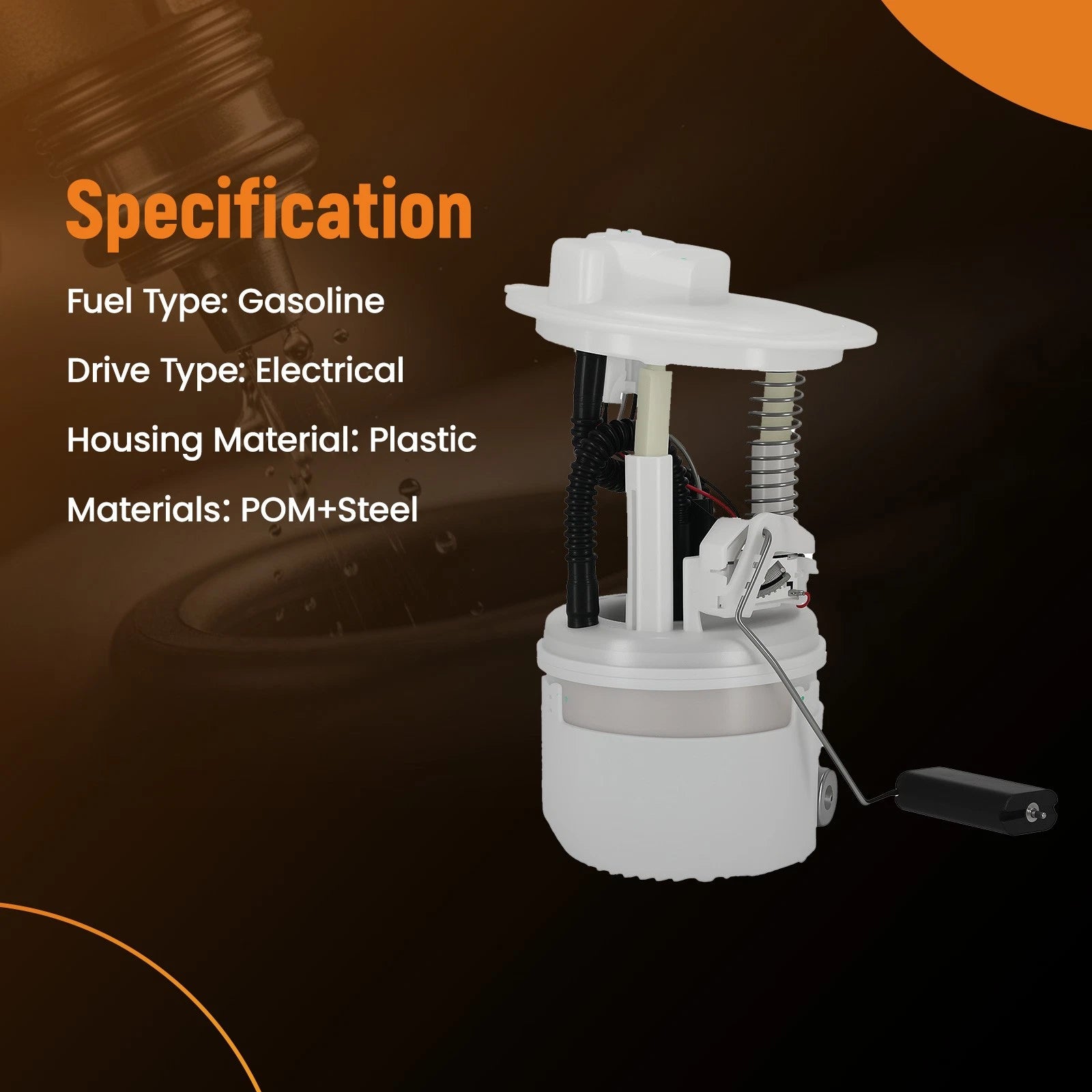 Fuel Pump Assembly for Nissan Sentra 2013–2019 1.8L 4-Cylinder