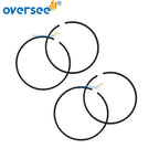 Set of 2 Piston Rings STD for Yamaha 115-250HP 2T Outboard (6R5-11603)