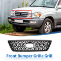 Front Upper Hood Bumper Grille for Lexus LX470 (1998–2008) TRD Black