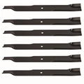Set of 6 Lawn Mower Blades for Bad Boy (038-7202-00, 038-7230-00)