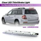 Clear Third High Brake Tail Light for Mercedes Benz ML320 ML350 ML500 (2005–2011)