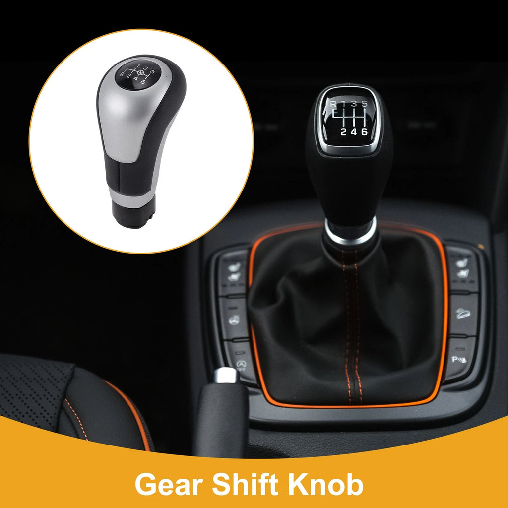6 Speed Gear Shifter Knob for Mercedes-Benz A-Class W176 (2012–2018) Faux Leather