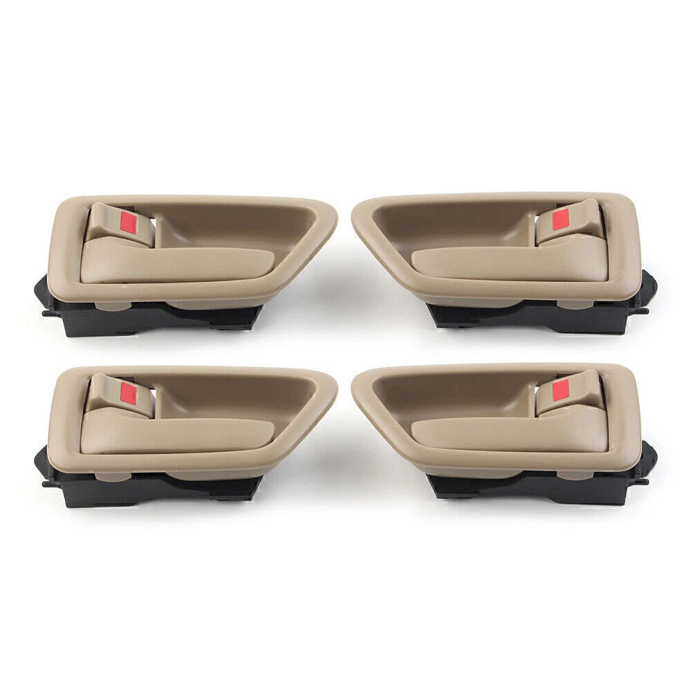 Set of 4 Interior Rear Right Side Door Handles for Toyota Camry (1997–2001)