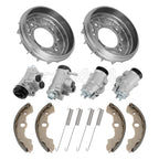 Front L/R Brake Cylinder & Drum Kit for Honda Rancher 400 TRX400 (2004–2007)