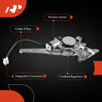Rear Passenger Side Power Window Regulator with Motor for Pontiac Vibe (2009–2010)