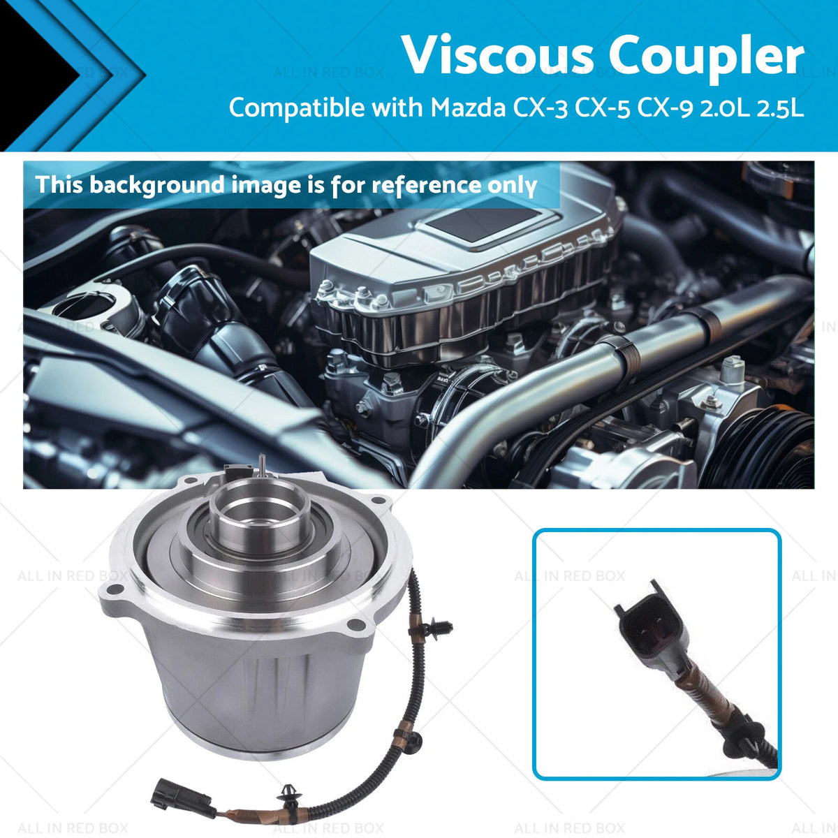 Viscous Coupler for Mazda CX-3, CX-5, CX-9 (2013–2023)