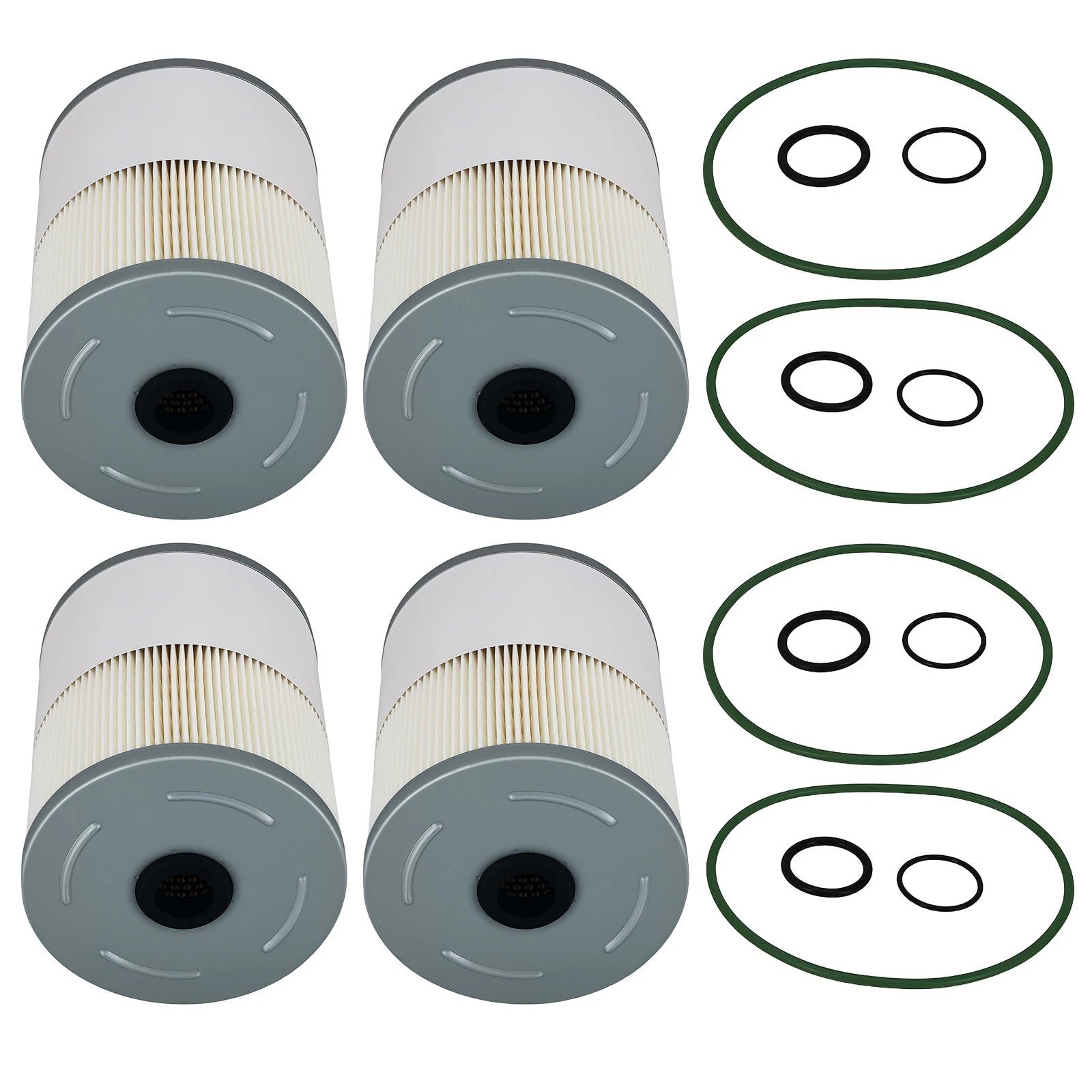4Pcs Fuel Filter for Detroit Diesel DD13/DD15/DD16 (P551011, A4720921205)
