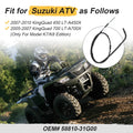 Rear Parking Brake Cable for Suzuki King Quad 450 700 (2007–2021)