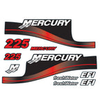 Decal Set for Mercury 225 HP Outboard Motor (FreshWater EFI)