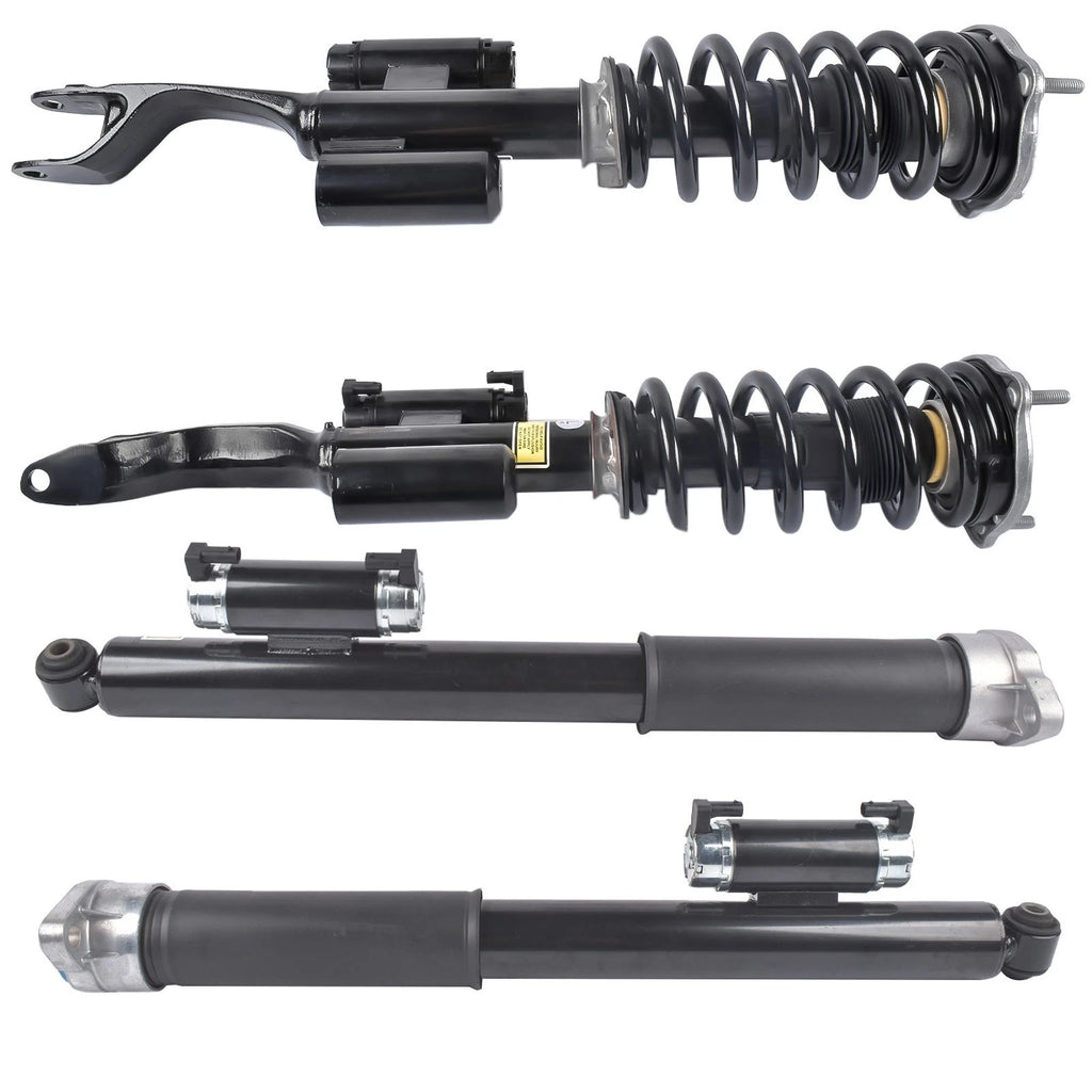 Set of 4 Shock Struts Assys w/ ADS for Benz C43 AMG 4Matic (2017–2019)