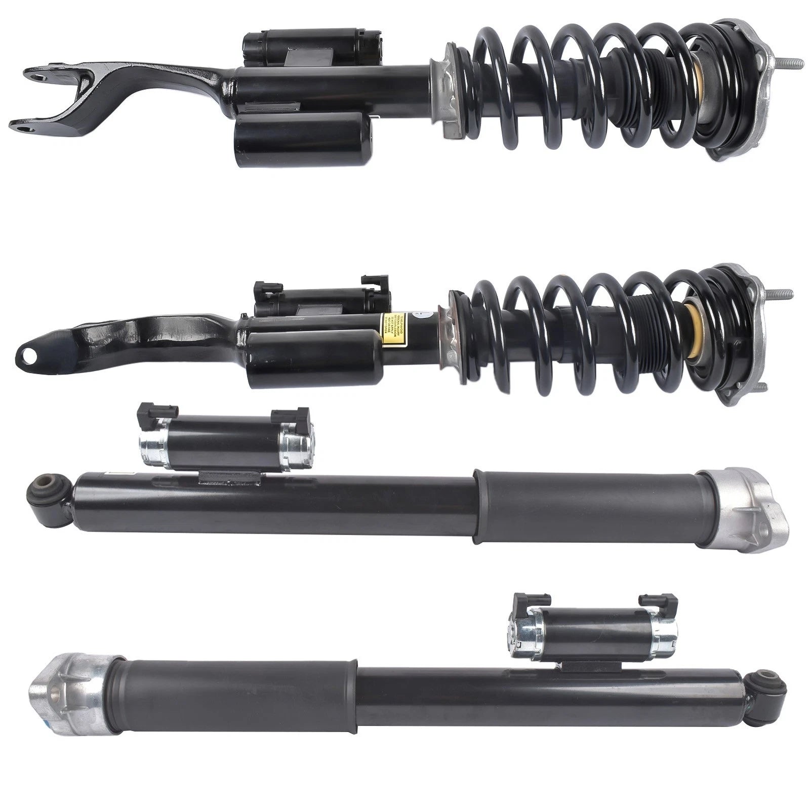 Set of 4 Shock Struts Assys w/ ADS for Benz C43 AMG 4Matic (2017–2019)