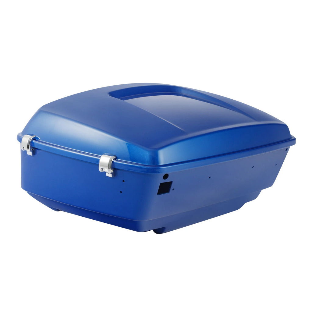 Trunk Pad Mount Rack for Harley Electra Road Glide (2014–Up) Electric Blue