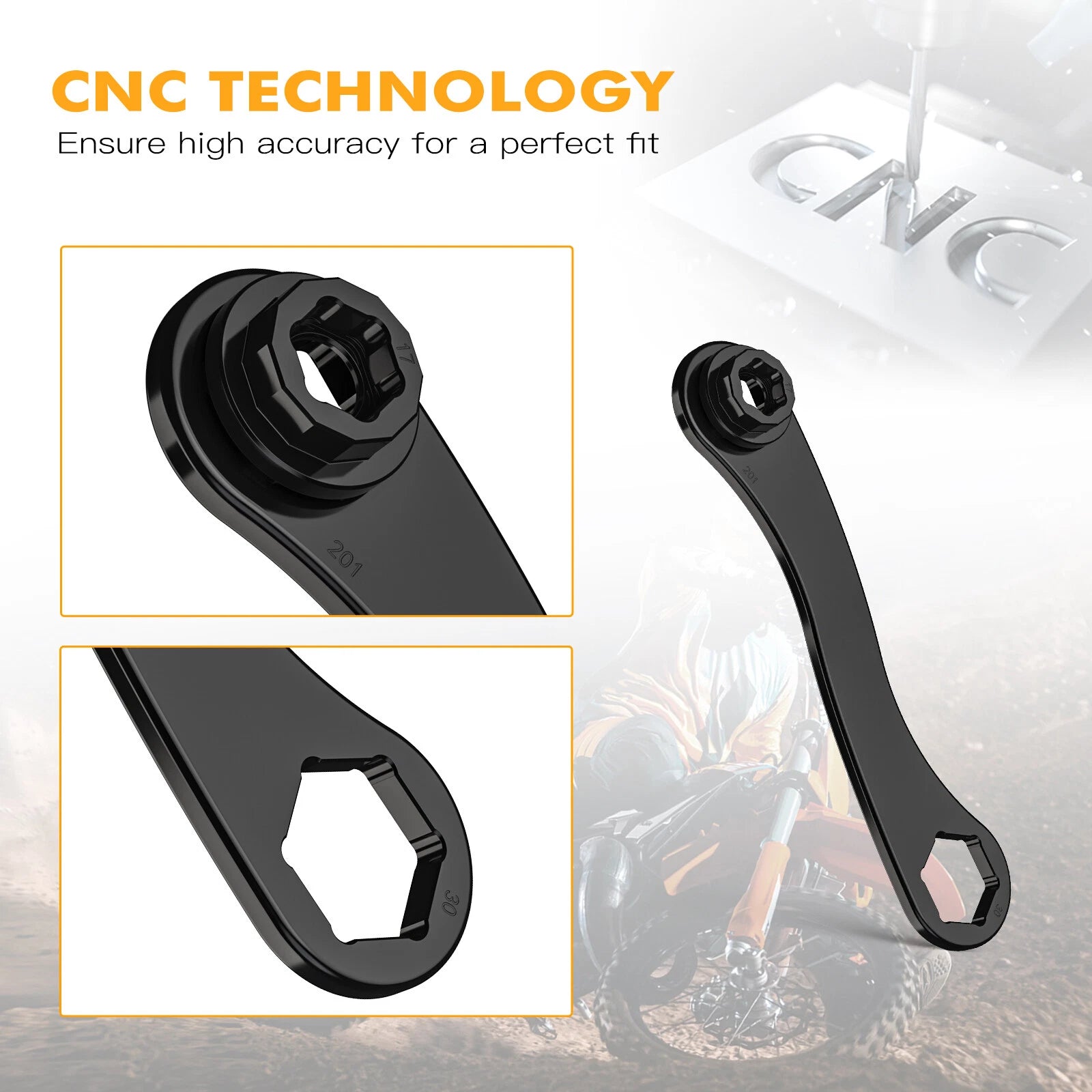 Axle Wrench Removal Tool for Husqvarna FC/FX/TX/TC (2023–2024)