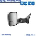 Left Power Heated Towing Mirror for Dodge Ram 1500 2500 3500 (2002–2009)