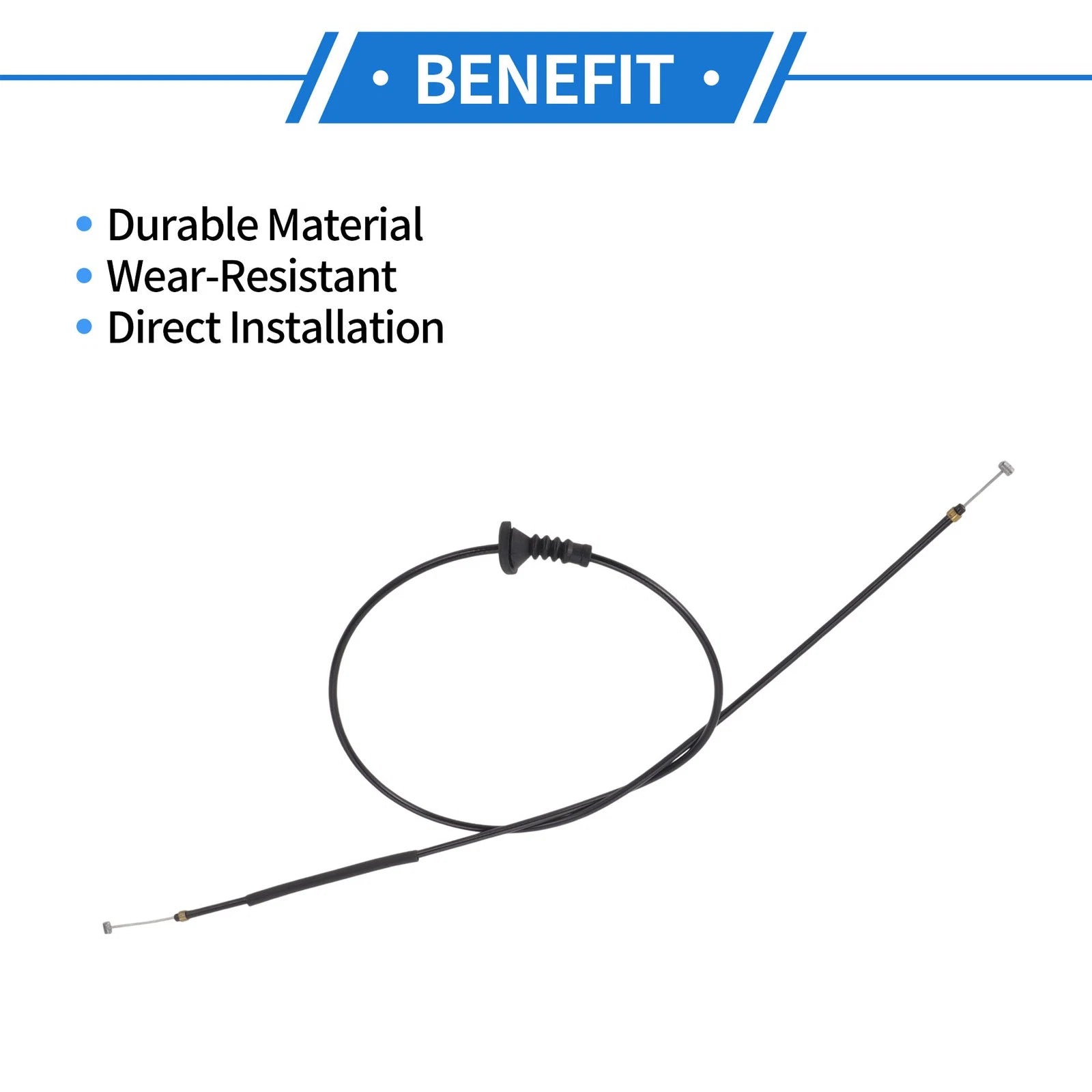 Hood Release Cable No. 51237255801 for BMW 740LI (2011–2015)