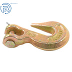 6 Pack Clevis Slip Hook 5/16" with Latch, G70 Steel, 18800lbs Breaking Strength
