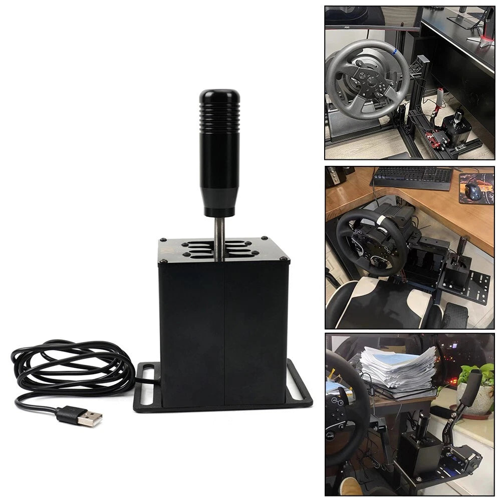 PC USB Simulator Shifter Handbrake + H-Shifter for G29 G27 G920 T300RS