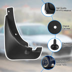 Splash Guards Mud Flaps for Toyota Land Cruiser 1981-1987 (3.4L) Front Rear (4-Pack)