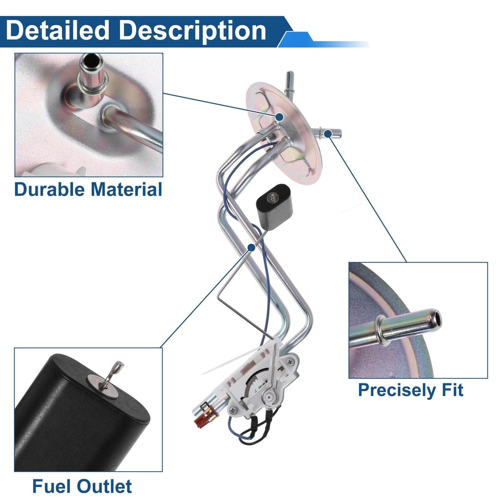 Fuel Level Sending Unit Module for Ford F-250 F-350 (1990–1991) No.FMSU7DE