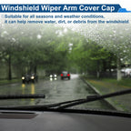 Front Windshield Wiper Arm Cover Cap for Ford Fiesta (2010–2020) No.1324768