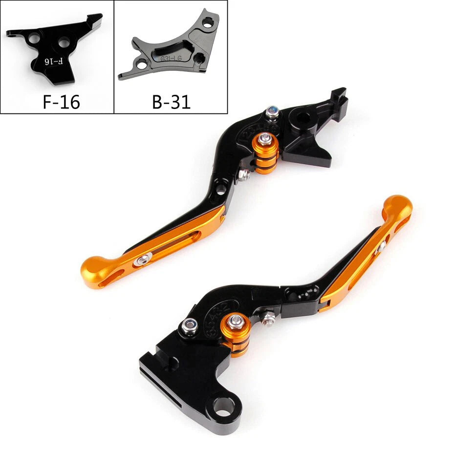 Adjustable Brake Clutch Levers for BMW G310R G310GS (2017–2018) Gold T