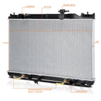 Aluminum Core Radiator for Toyota Camry L4 AT (2002–2006) DPI-2437