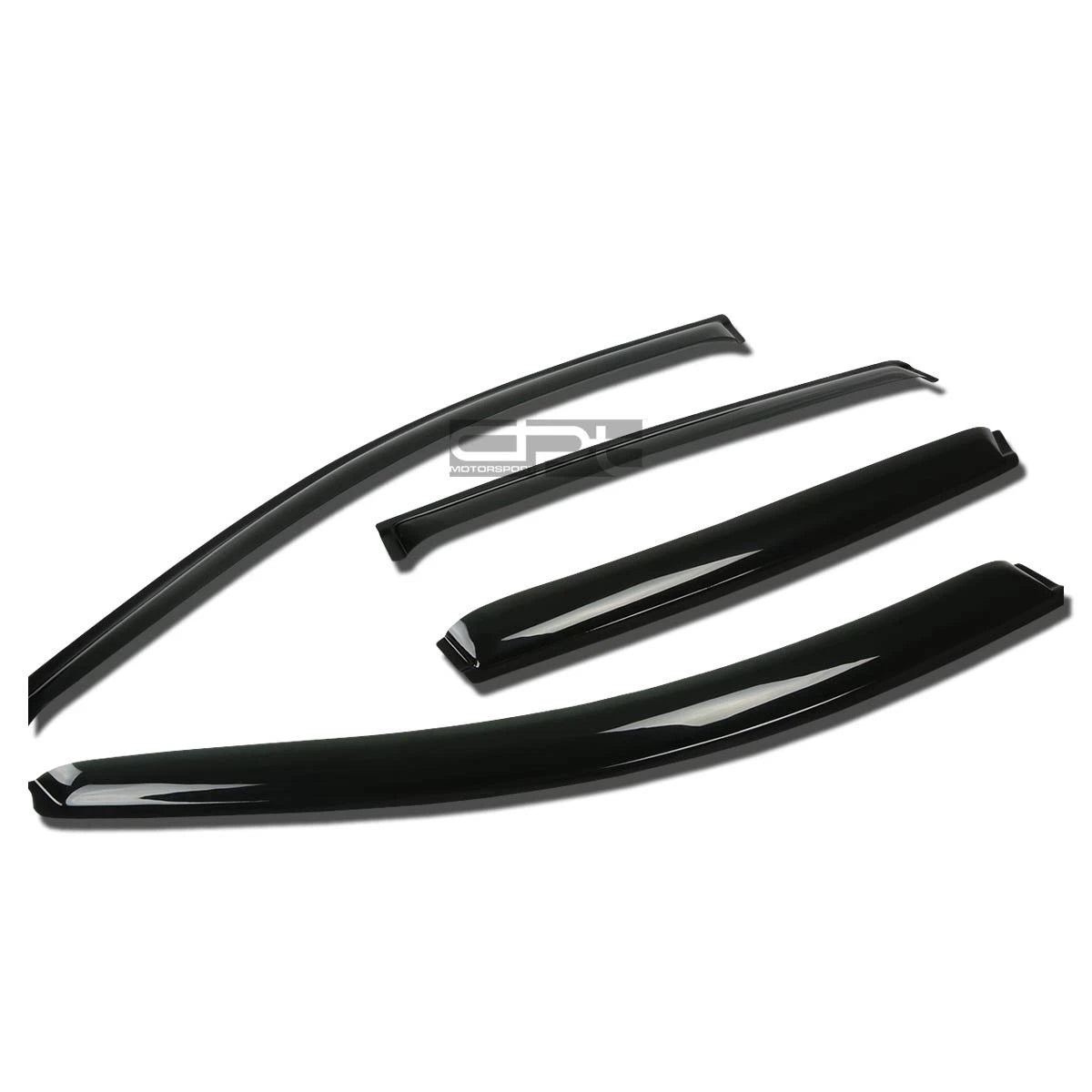 2X Smoke Tint Window Visor for Honda CR-V (2007–2011)