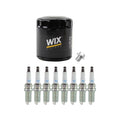 Wix Engine Oil Filter & NGK 8 Laser Iridium Spark Plugs for LX470 Tundra (1998–2007)